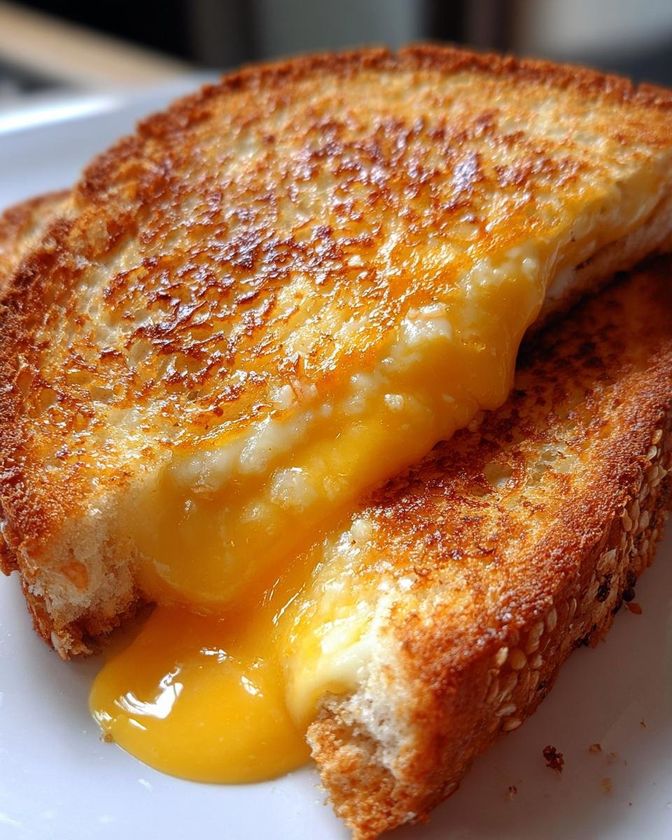 Air Fryer Cheesy Egg Toast - detail 2