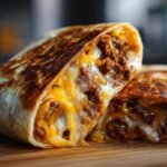 Beefy Melt Burrito