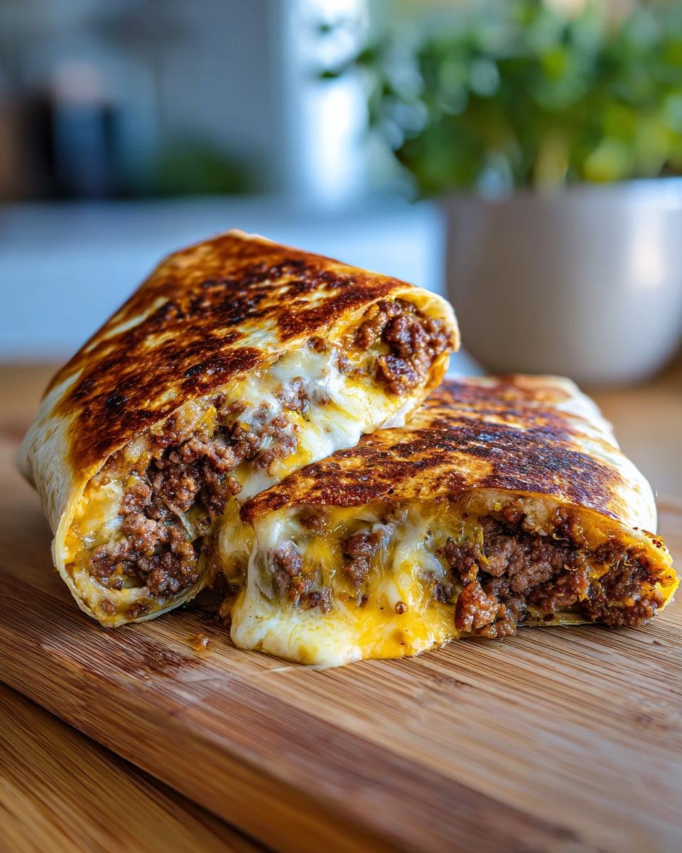 Beefy Melt Burrito - detail 2