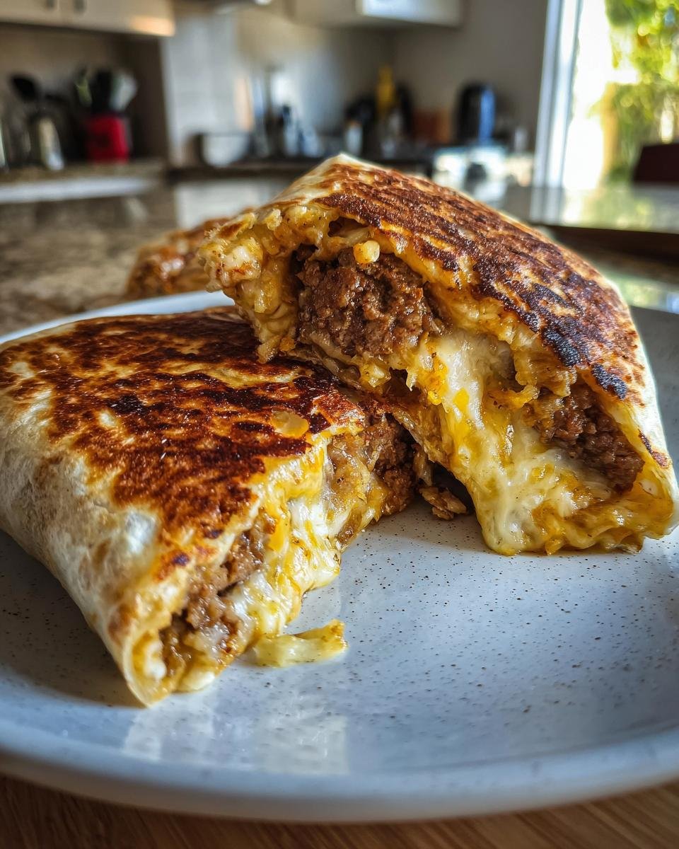 Beefy Melt Burrito - detail 3