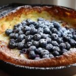 Blueberry Lemon Dutch Baby