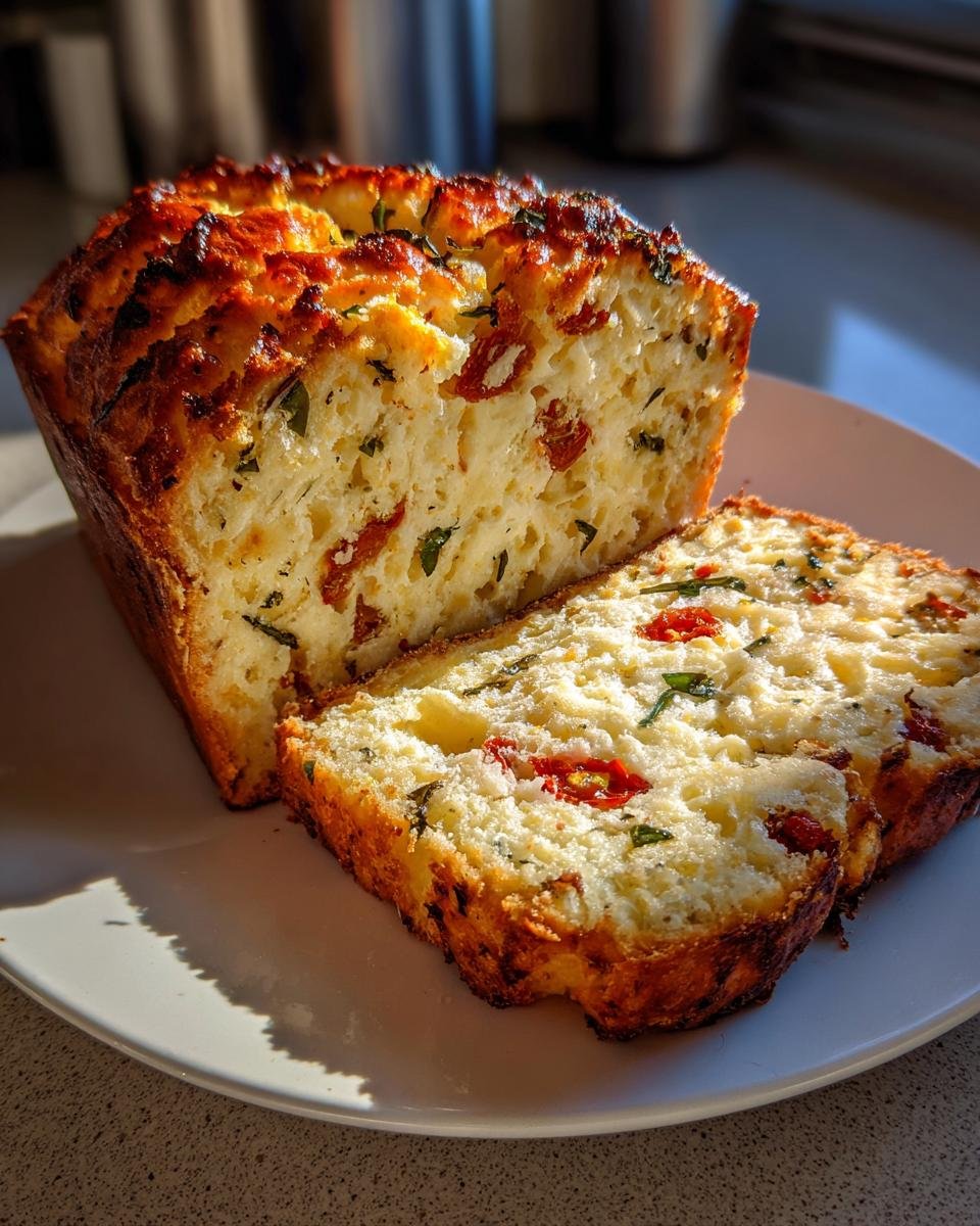 Caprese Quick Bread - detail 4