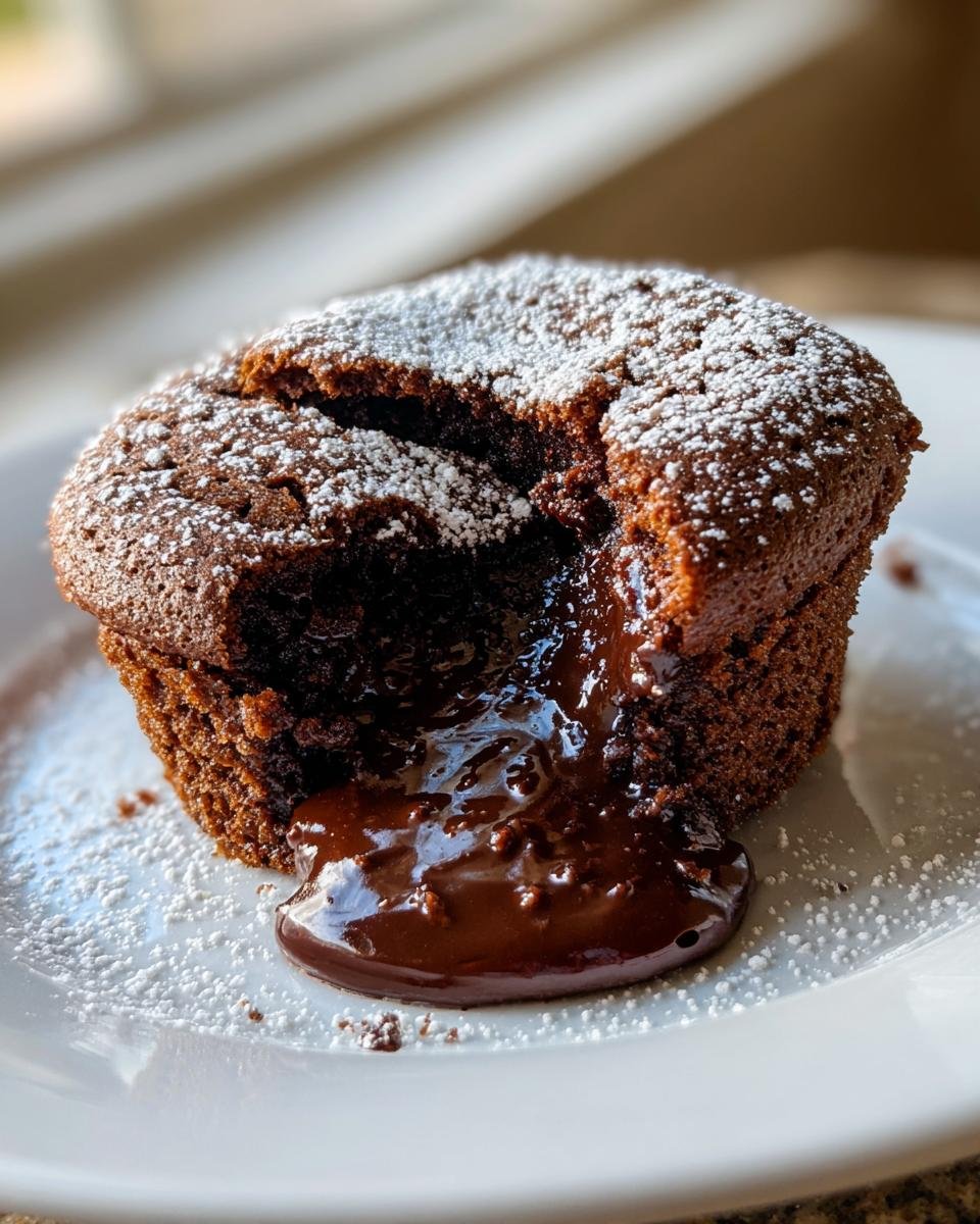 Chocolate Lava Cupcakes - detail 3
