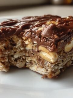 Chocolate Oatmeal Biscuit Turrón