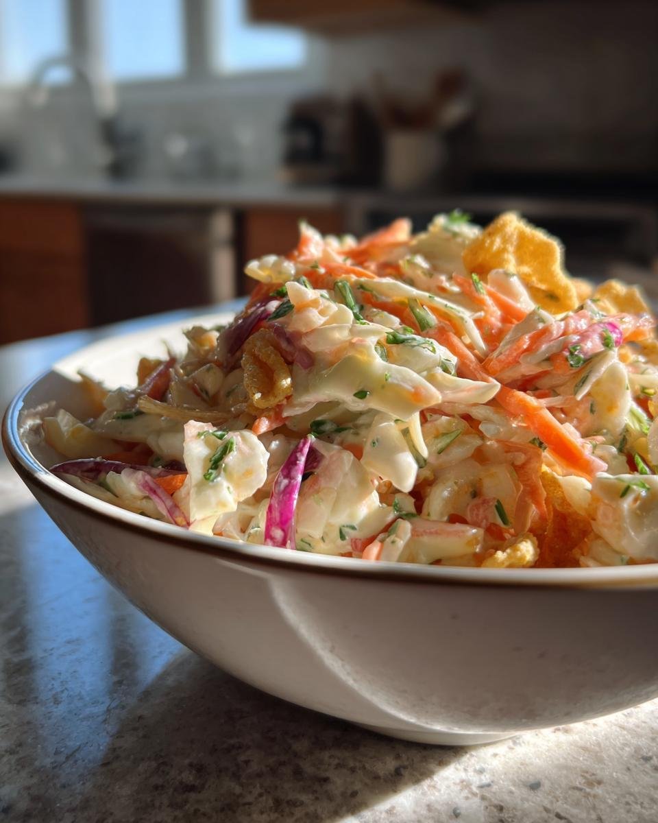 Cowboy Coleslaw with Fritos - detail 2