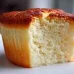 Fluffy Japanese Cotton Cheesecake Cupcakes