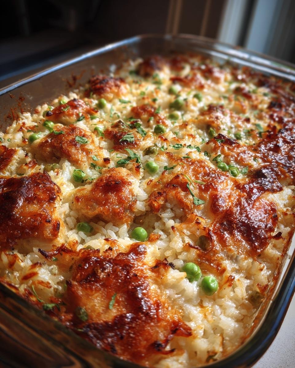 Forgotten Chicken and Rice Casserole - detail 2
