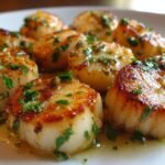 Garlic Butter Air Fryer Scallops
