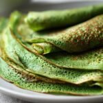 Healthy Spinach Crepes