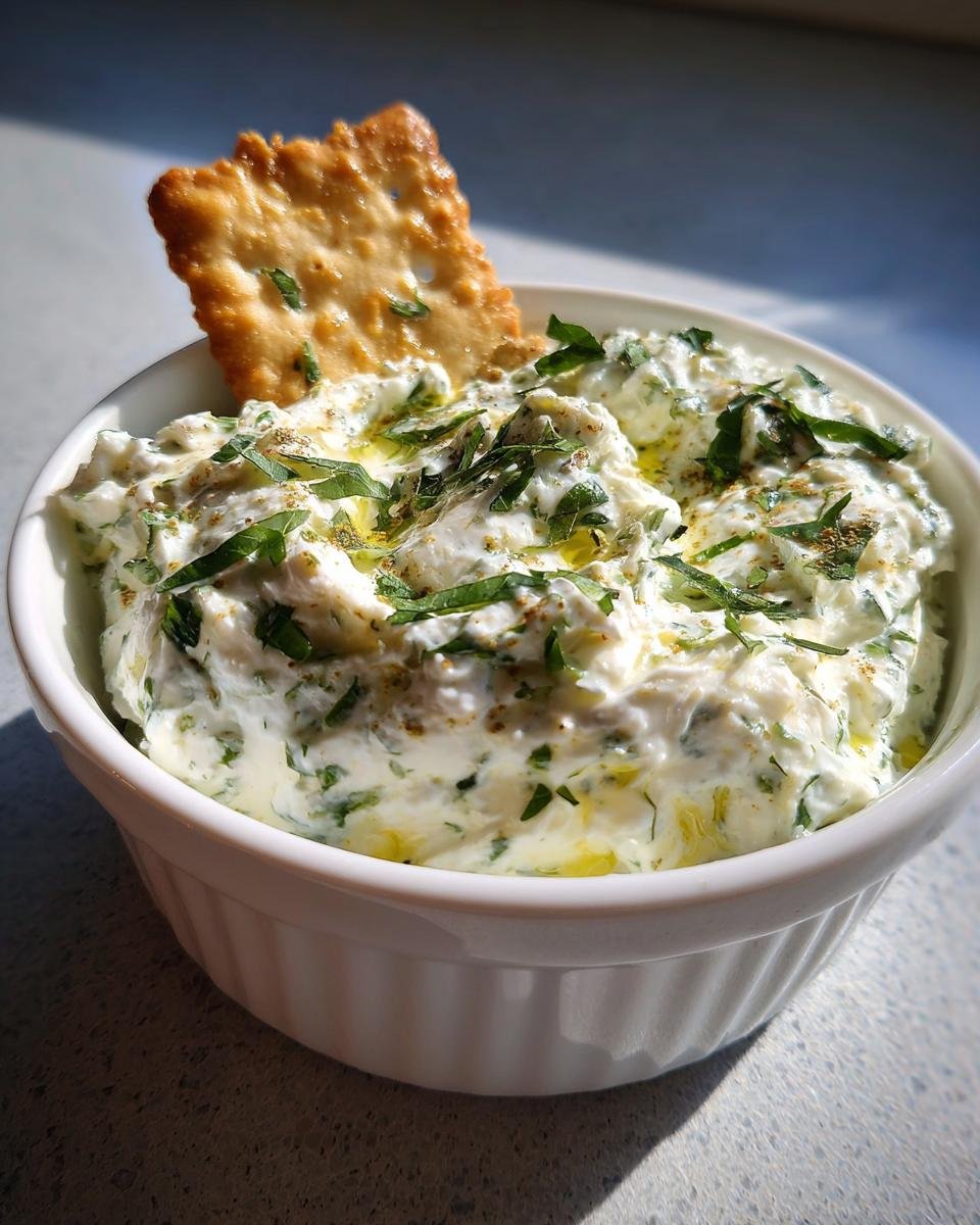 Herb and Garlic Ranch Dip - detail 1