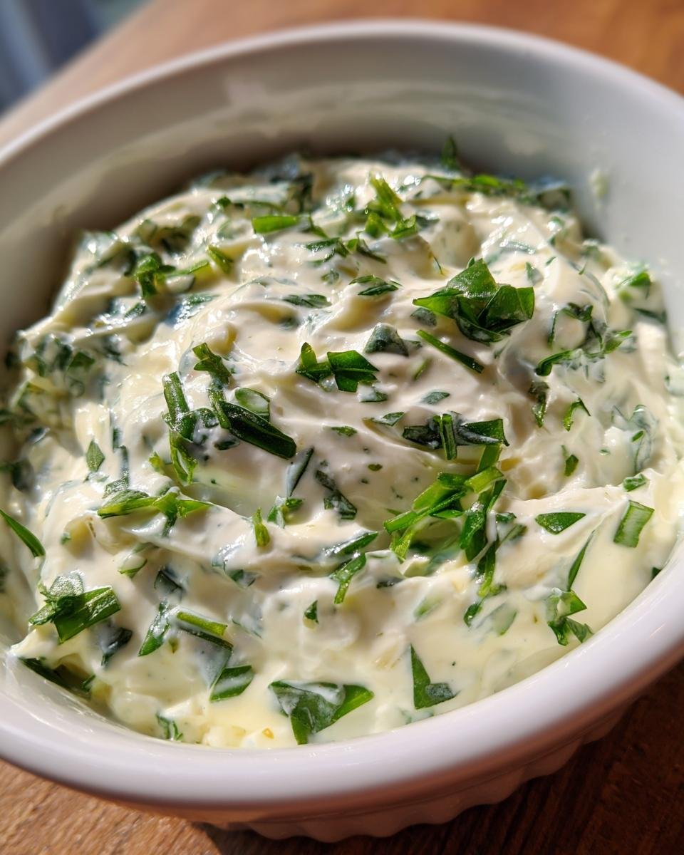 Herb and Garlic Ranch Dip - detail 2