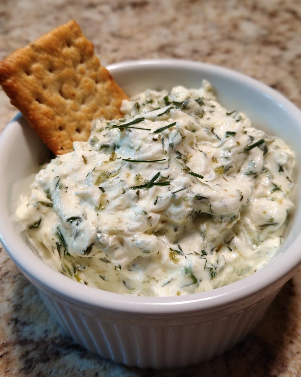 Herb and Garlic Ranch Dip - detail 2