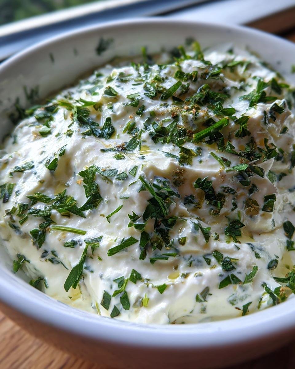 Herb and Garlic Ranch Dip - detail 3