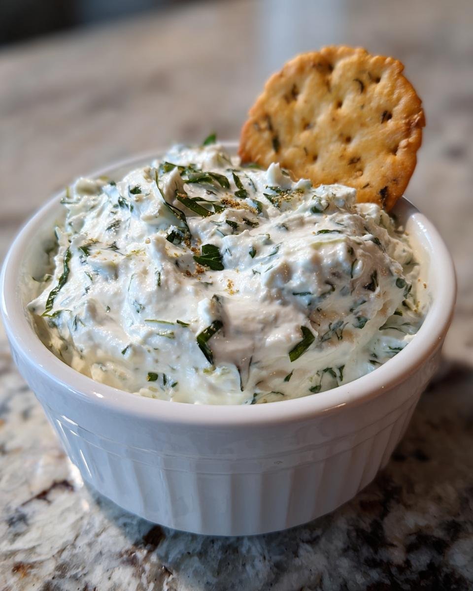 Herb and Garlic Ranch Dip - detail 3