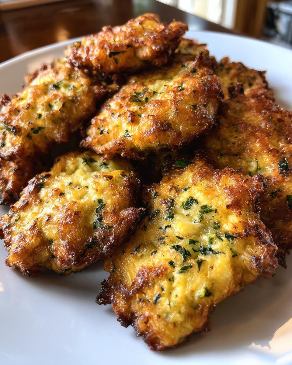 Light Zucchini Cheese Clouds - detail 1