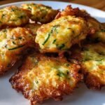 Light Zucchini Cheese Clouds