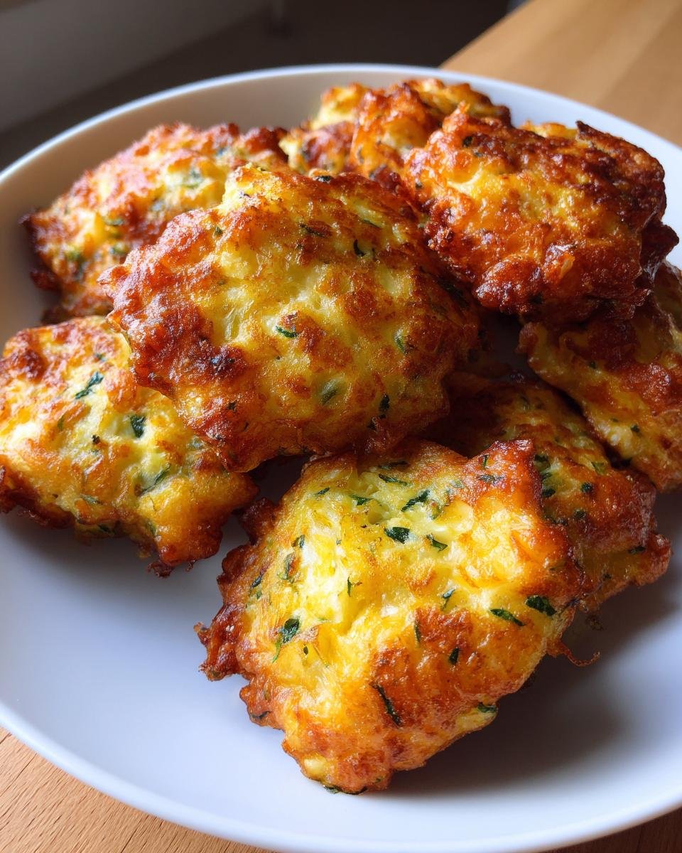 Light Zucchini Cheese Clouds - detail 2