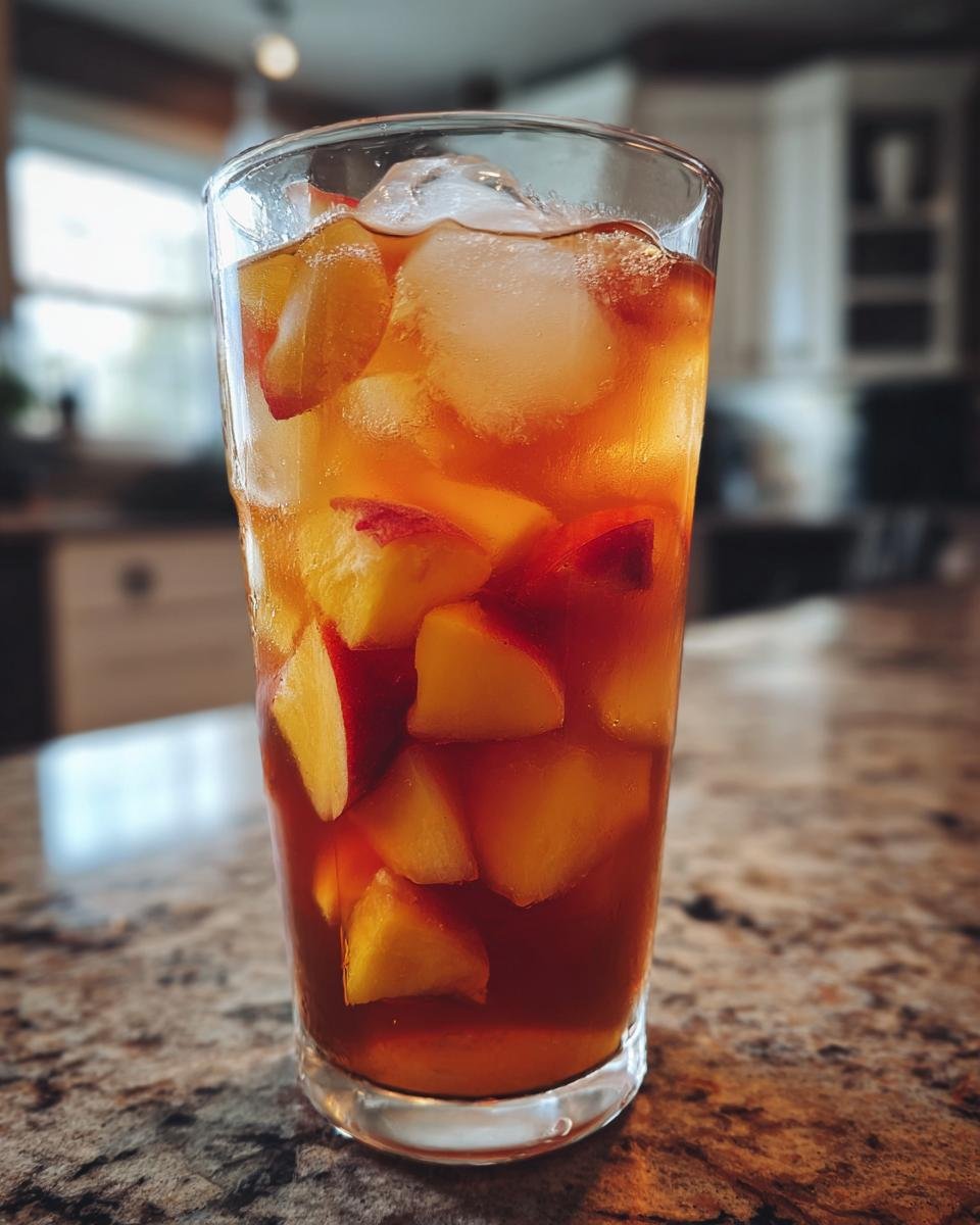 Peach Iced Tea - detail 1