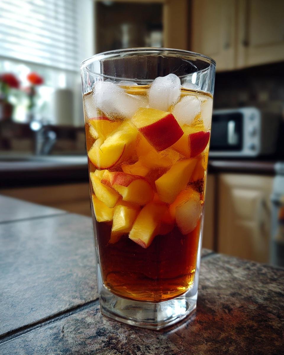 Peach Iced Tea - detail 2