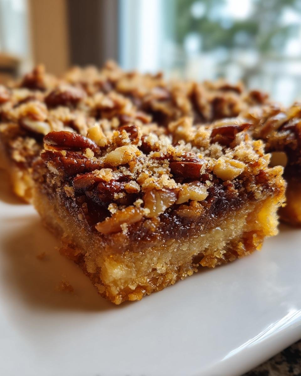 Pecan Pie Bars - detail 3