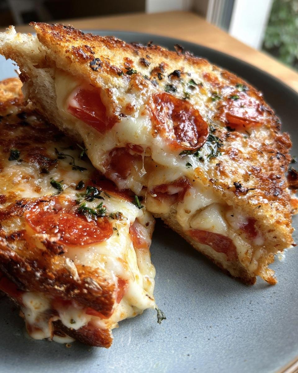 Pizza Grilled Cheese Sandwiches - detail 1