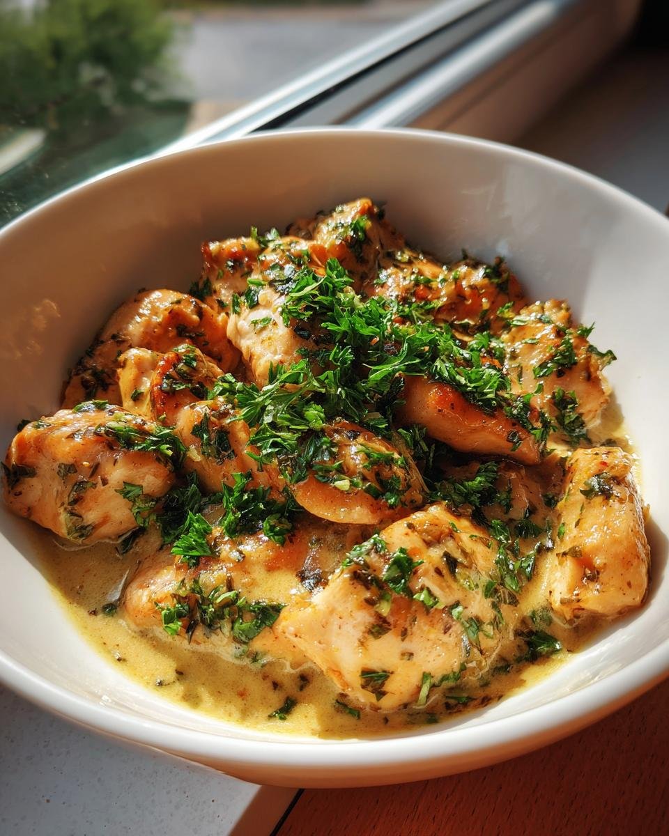 Quick and Easy Creamy Garlic Chicken - detail 2