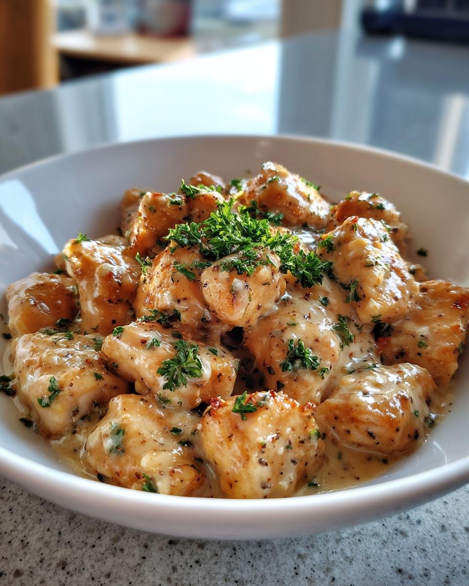 Quick and Easy Creamy Garlic Chicken - detail 3