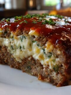 Smoky Jalape&ntilde;o Popper Meatloaf