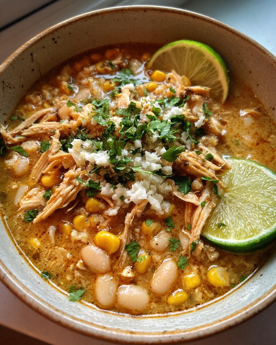 Street Corn White Chicken Chili - detail 2