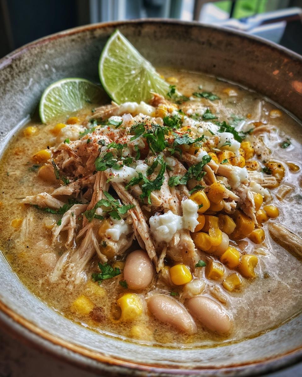 Street Corn White Chicken Chili - detail 3