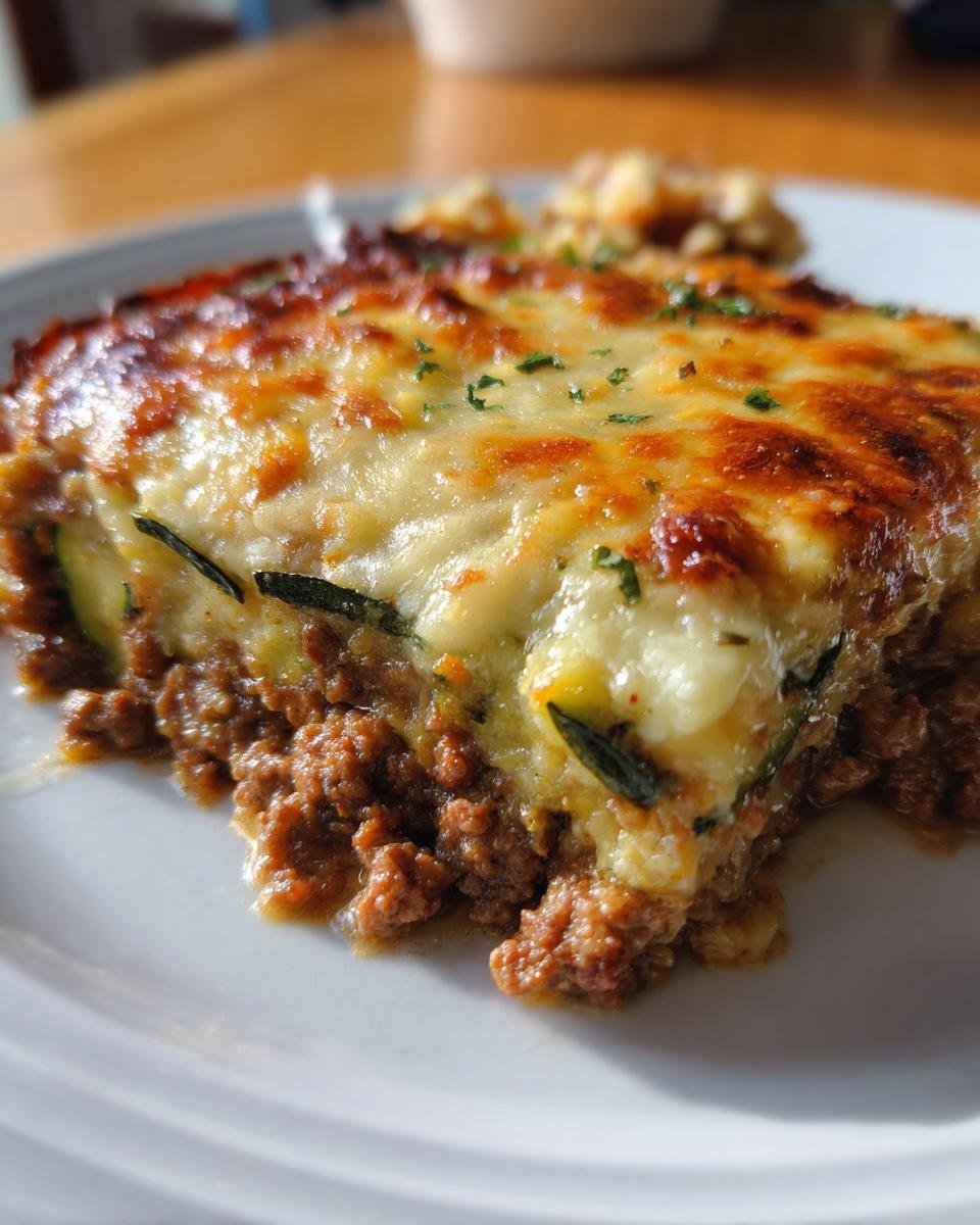Zucchini Hamburger Casserole - detail 1