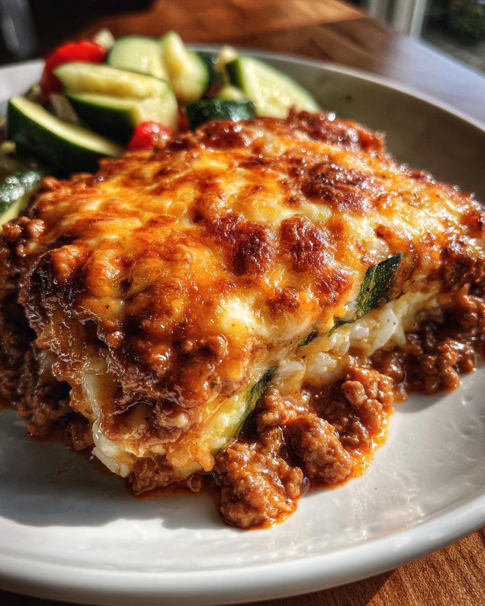 Zucchini Hamburger Casserole - detail 2