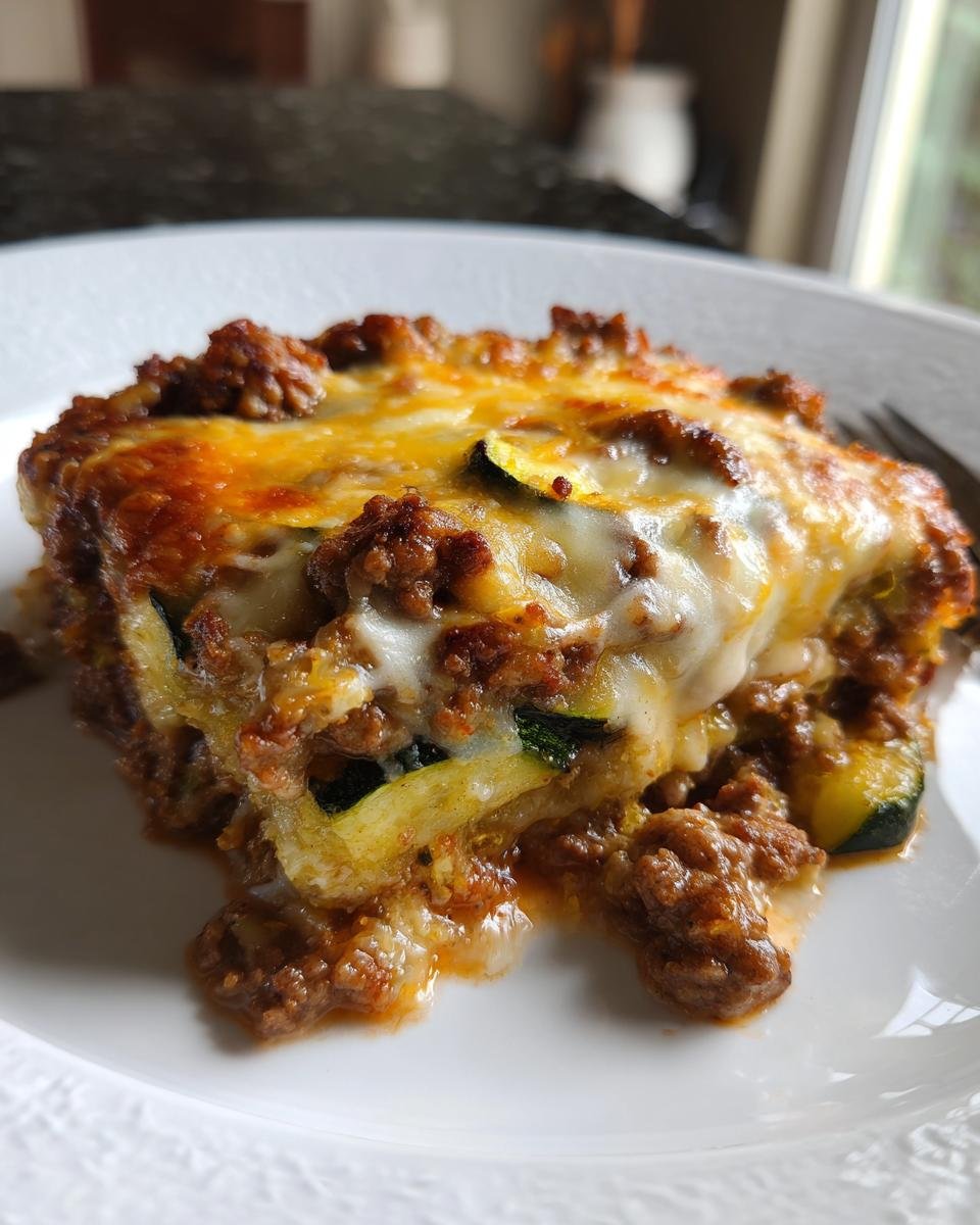 Zucchini Hamburger Casserole - detail 3