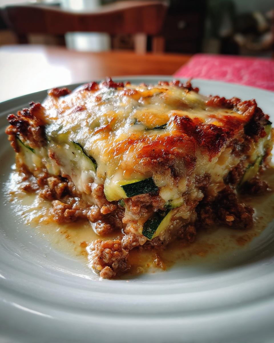 Zucchini Hamburger Casserole - detail 4