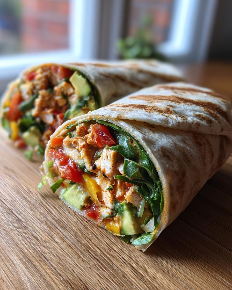 4 Healthy Wrap Recipes - detail 1