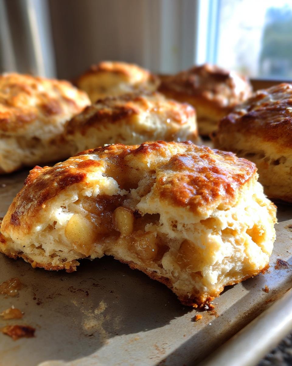 Apple Pie Biscuits - detail 1