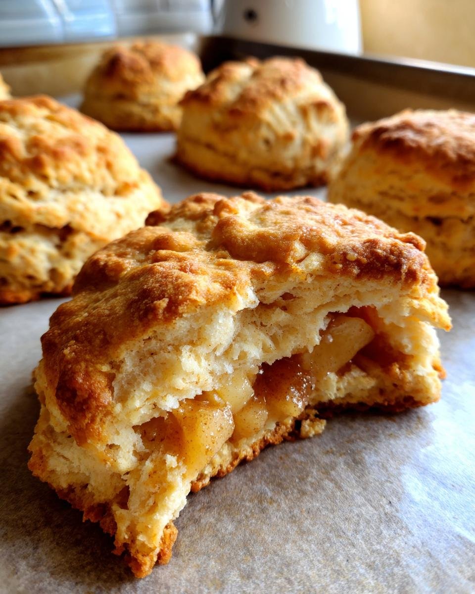 Apple Pie Biscuits - detail 2