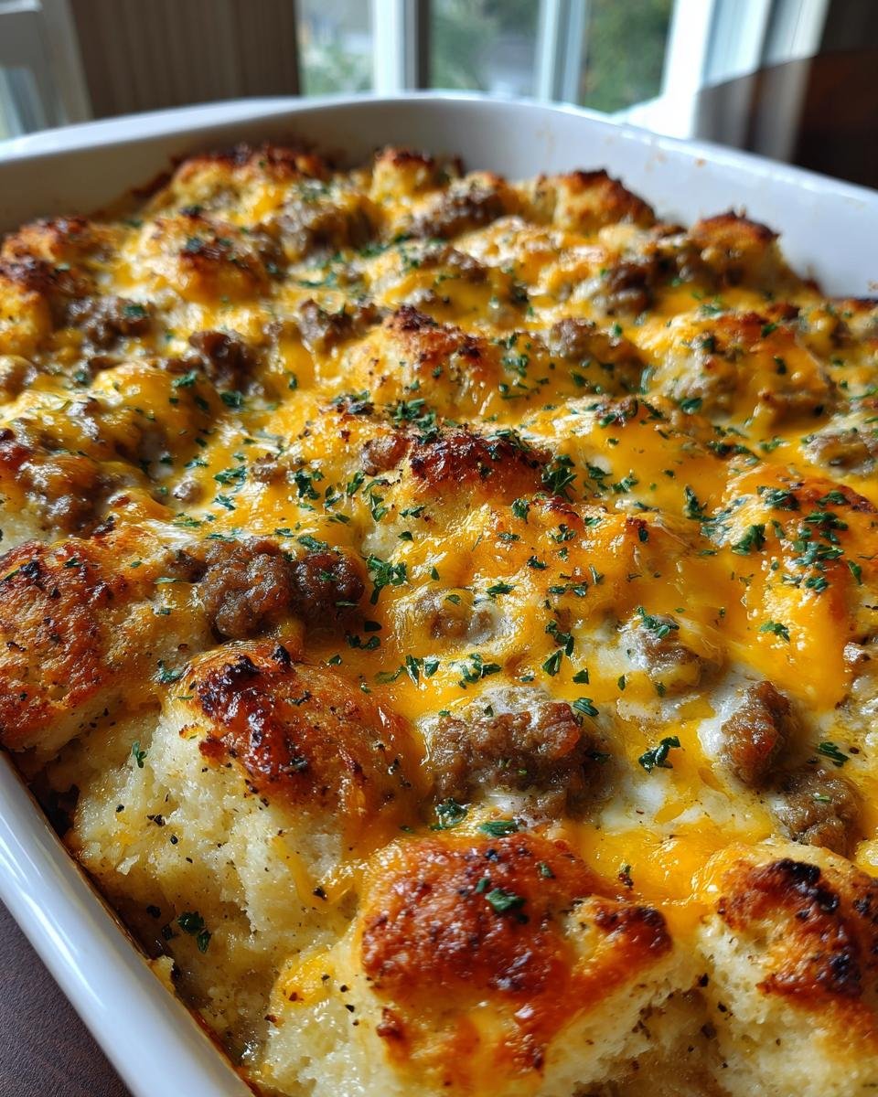 Biscuits and Gravy Casserole - detail 1