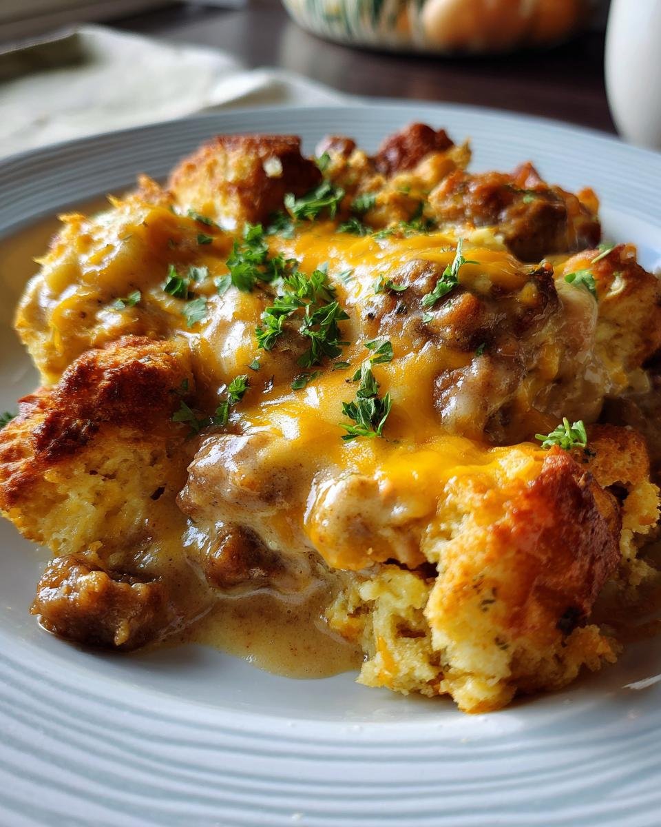 Biscuits and Gravy Casserole - detail 2