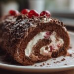 Black Forest Roll Cake