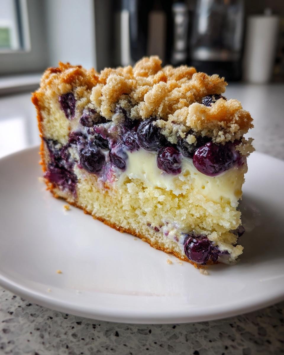 Blueberry Cream Cheese Crumb Cake - detail 1