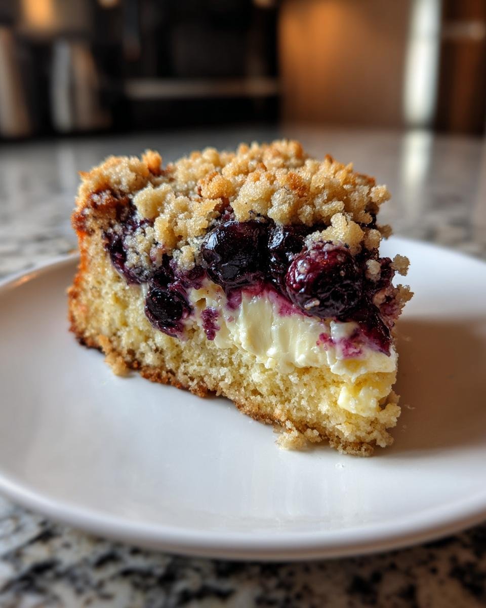 Blueberry Cream Cheese Crumb Cake - detail 2