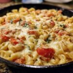 Cheesy Rotel Pasta Skillet
