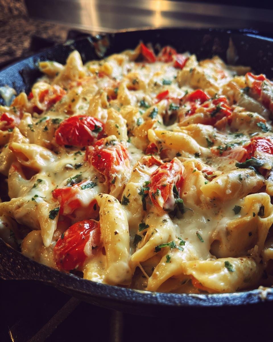 Cheesy Rotel Pasta Skillet - detail 2