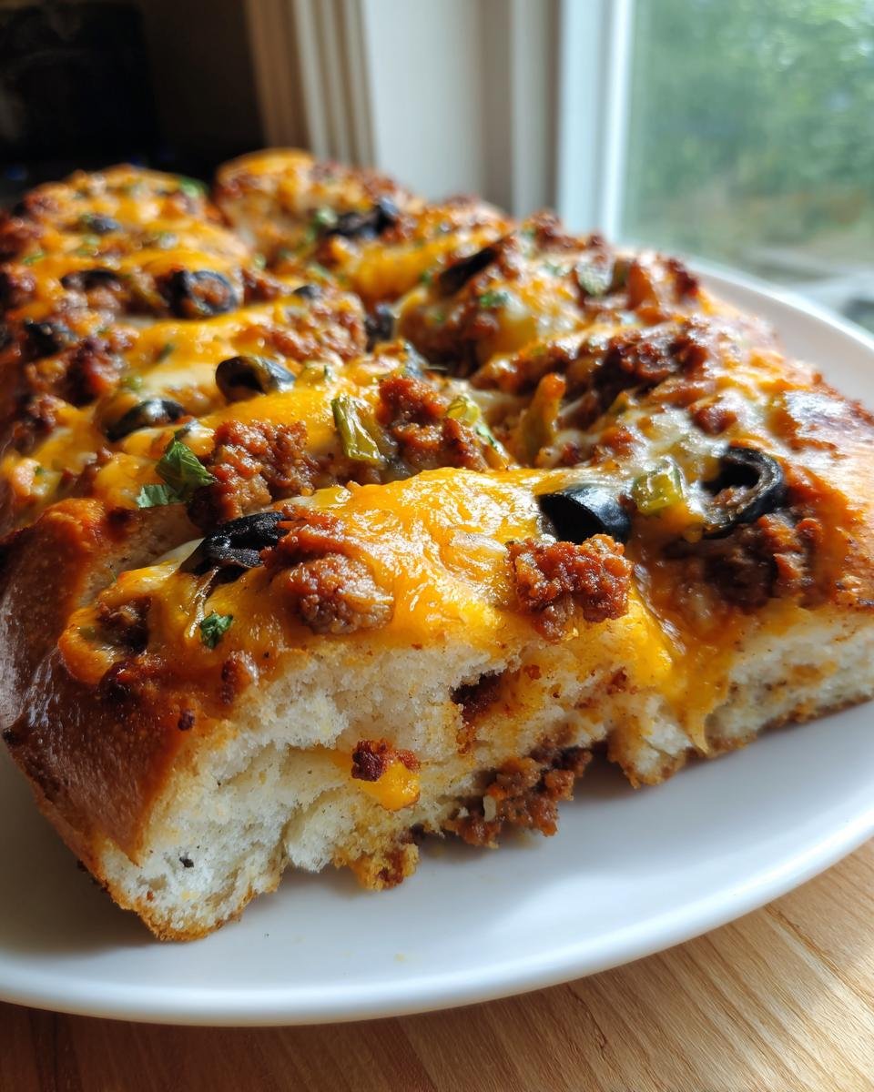 Cheesy Taco Breadsticks - detail 2