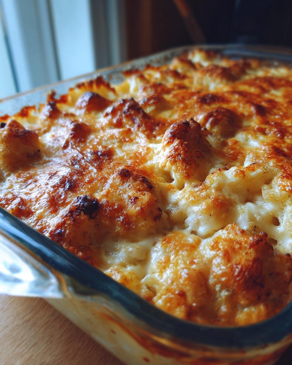 Chicken and Cauliflower Cheese Bake - detail 3