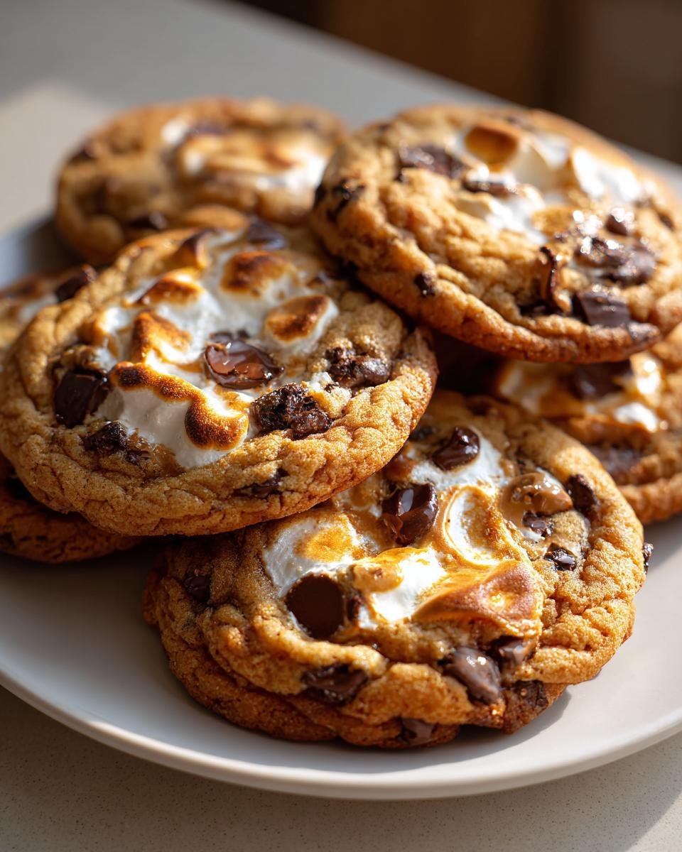 Chocolate Chip Fluffernutter Cookies - detail 3