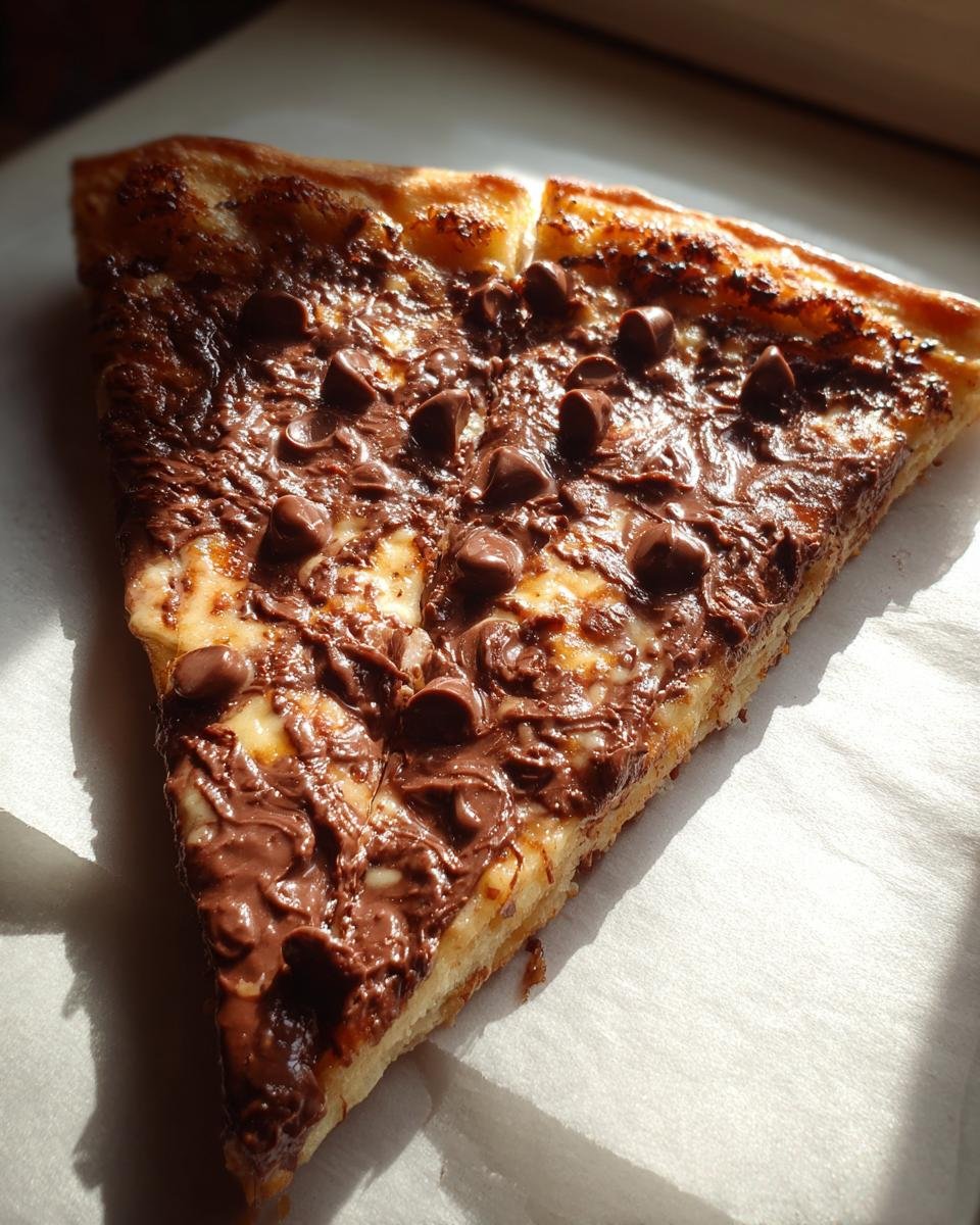 Chocolate Pizza - detail 1