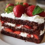 Chocolate Strawberry Cake