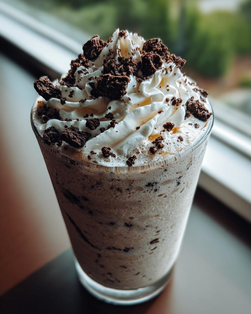 Cookies and Cream Frappuccino - detail 1